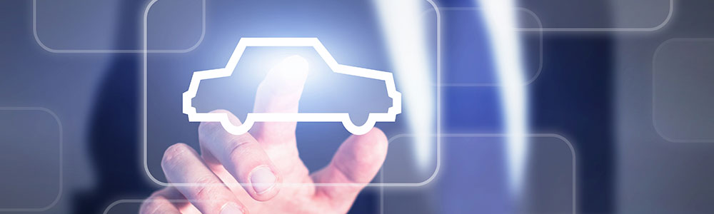 Finger pointing at a digital car sign in meaning more EDI for TMMCZ
